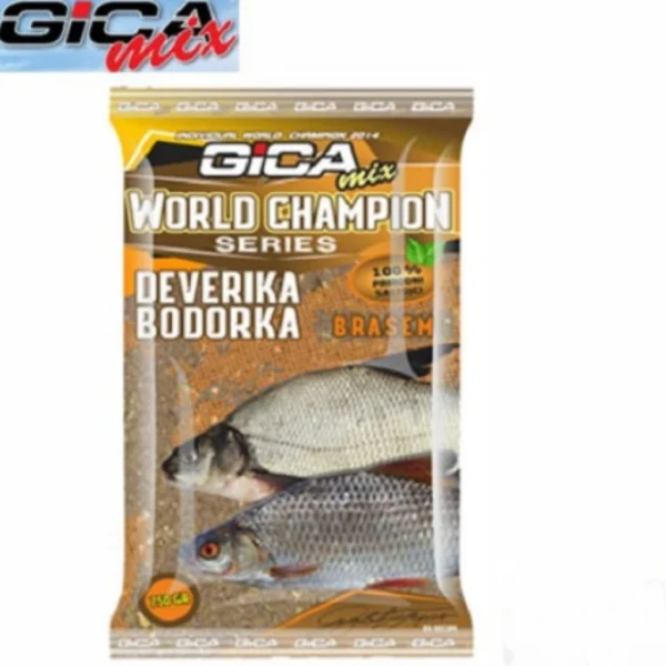 Hrana za pecanje Gica Mix Deverika- Bodorka Karamela 750g Hrana za pecanje Gica Mix Deverika- Bodorka Karamela 750g