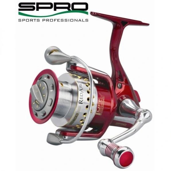 Mašinica za pecanje SPRO RED ARC sa 2 alu špulne, 9+1 ležaj i Twist Free sistem