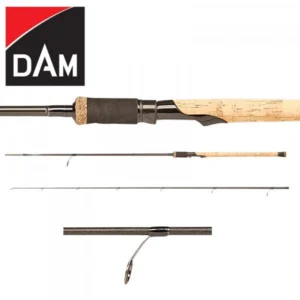 Štap DAM nanoflex Pro spin 3m Varaličarski štap DAM Nanoflex Pro+ 3,0m 50-100g sa TC30 nano karbonskim blankom i SeaGuide SiC provodnicima