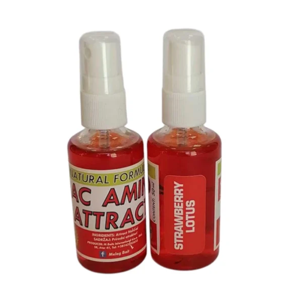 AC Amino Attract Spray Meleg Bait 50ml Strawberry Lotus sprej dip za boile i mamce