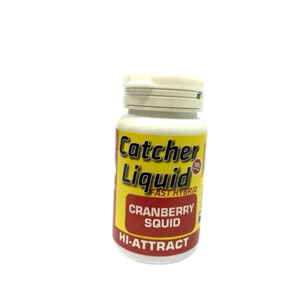 Catcher Liquid Meleg Bait 100ml Cranberry Squid likvid za pecanje za izradu boila