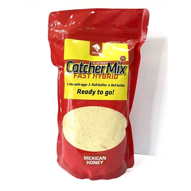 Catcher Mix Meleg Bait 1kg Mexican Honey miks za boile sa Hi-Digest formulom