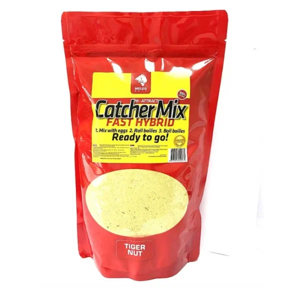 Catcher Mix Meleg Bait 1kg - Tiger Nut Catcher Mix Meleg Bait 1kg Tiger Nut miks za boile sa Hi-Digest formulom