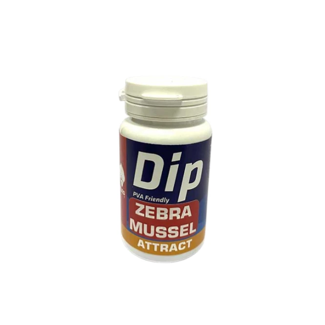 Dip Tečni Meleg Baits 75ml – Zebra Mussel, dip za boile sa prirodnim aromama i aminokiselinama.