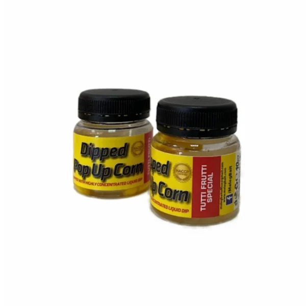 Dipped Pop Up Corn Meleg Bait 20g - tutti frutti special Dipped Corn Meleg Bait 20g tutti frutti special gumeni kukuruz za ribolov
