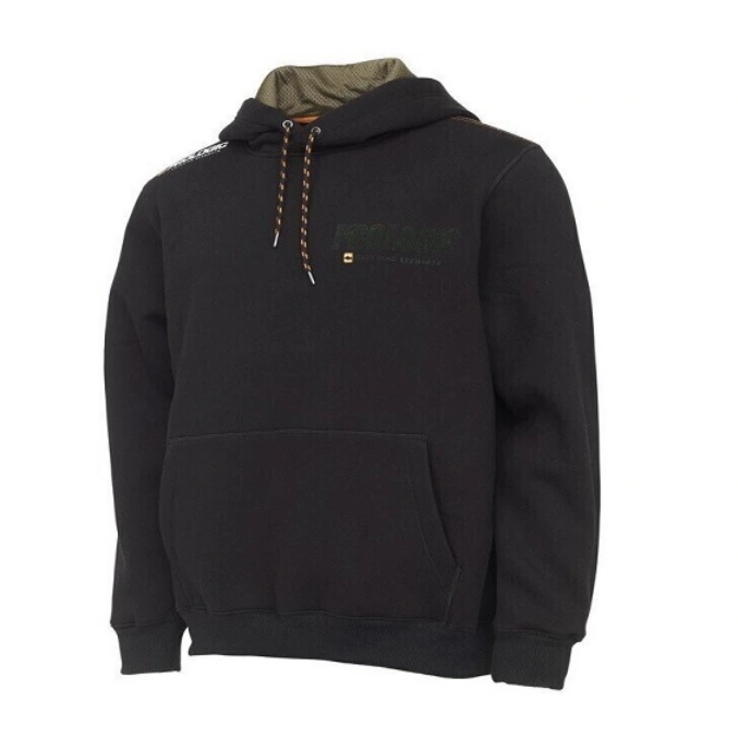 Prologic Carp Logo M Black Ink duks sa kapuljačom sa toplom postavom