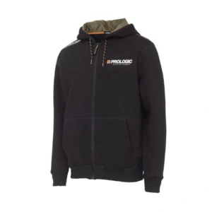 Prologic Eden zip M Black Caviar dukserica sa kapuljačom i velikim džepovima