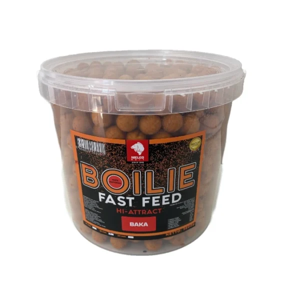 Fast Feed Boile Meleg Baits 3,8kg 18mm - Baka Fast Feed Boile Meleg Baits 3,8kg 18mm - Baka