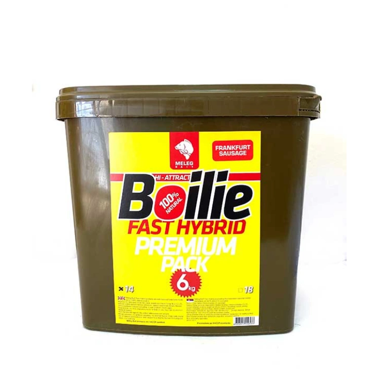 Fast Hybrid Boile Meleg Baits 14/18mm 6kg , izbalansovane boile za pecanje sa visokim privlačnim efektom.