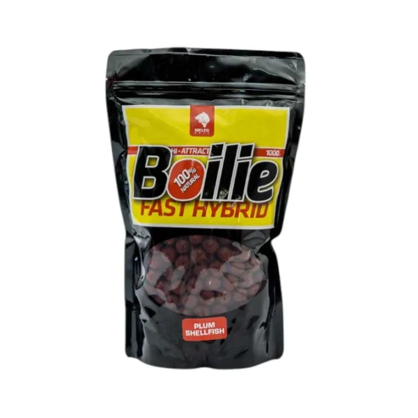 Fast Hybrid Boile Meleg Baits 1418mm 1kg - Plum Shellfish Fast Hybrid Boile Meleg Baits 14/18mm – Plum Shellfish, izbalansovane boile za pecanje sa visokim privlačnim efektom.