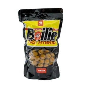 Fast Hybrid Boile Meleg Baits 14/18mm – Vanila, izbalansovane boile za pecanje sa visokim privlačnim efektom.