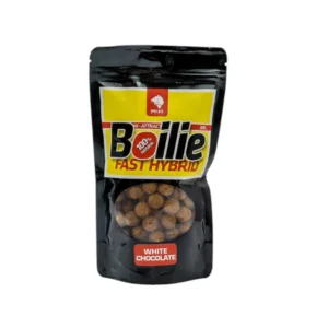 Fast Hybrid Boile Meleg Baits 14/18mm – White Chocolate, izbalansovane boile za pecanje sa visokim privlačnim efektom.