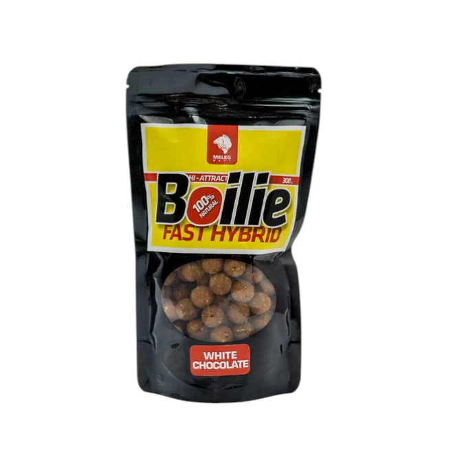 Fast Hybrid Boile Meleg Baits 14/18mm – White Chocolate, izbalansovane boile za pecanje sa visokim privlačnim efektom.