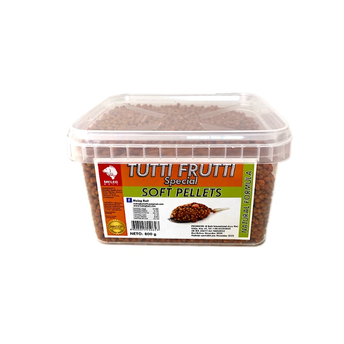 Feeder Pellet Tutti Frutti Special 800g – aromatični pelet za šarana za feeder ribolov