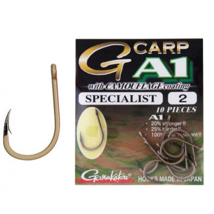 Gamakatsu udice G-1 Carp Camousand Specialist vel.8