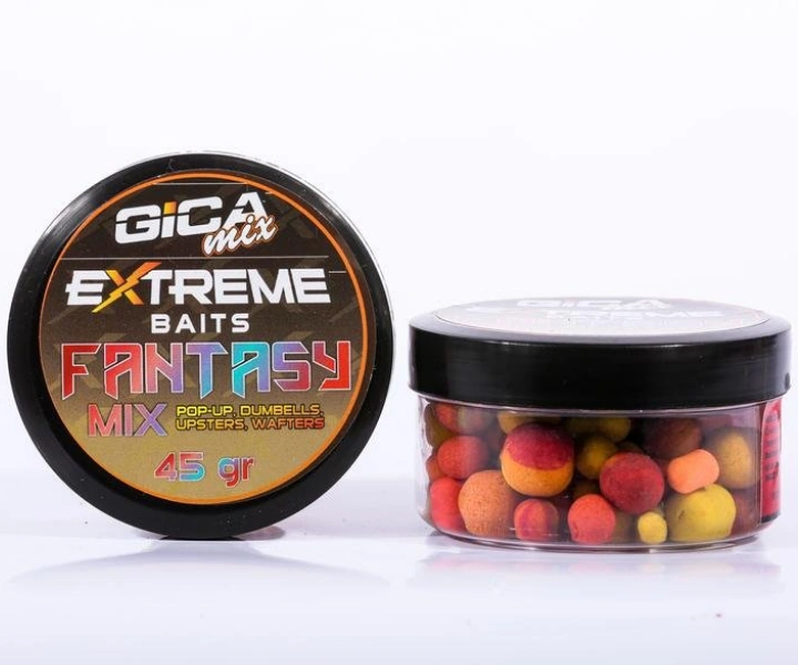Gica Mix Extreme Baits 45g FANTASY MIX – miks boila, waftera i pop up mamaca