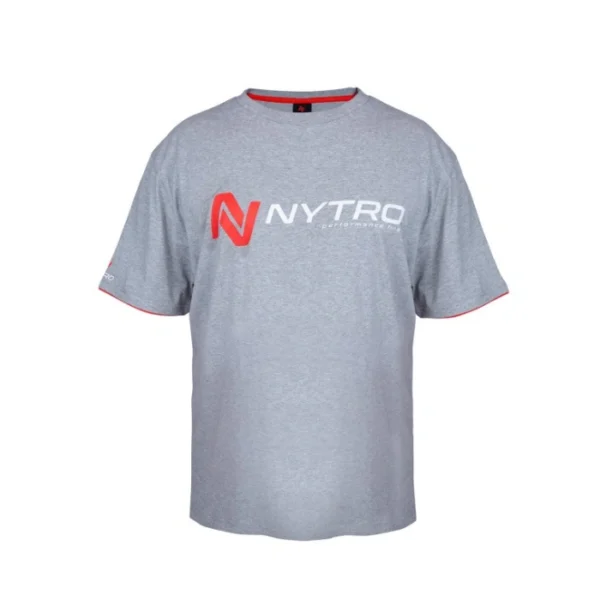 Majica Nytro M - Light Marl Gray Majica Nytro M Light Marl Gray kratkih rukava od 100% pamuka sa velikim logotipom.