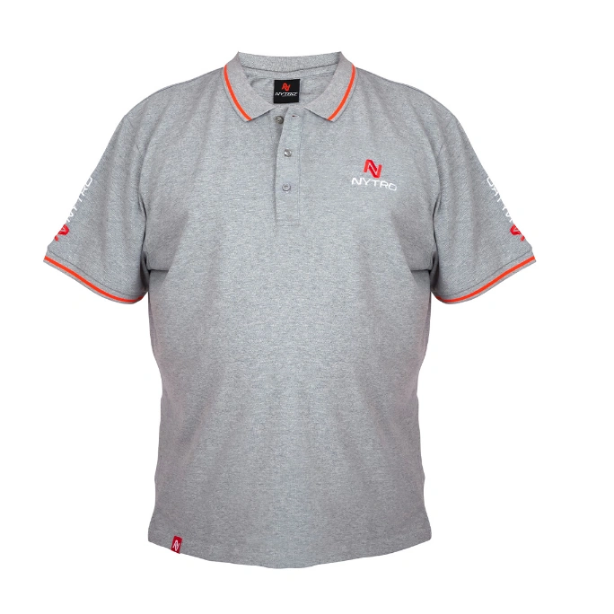 Majica Polo Nytro XXL od 100% pamuka sa kragnom za udobno svakodnevno nošenje.