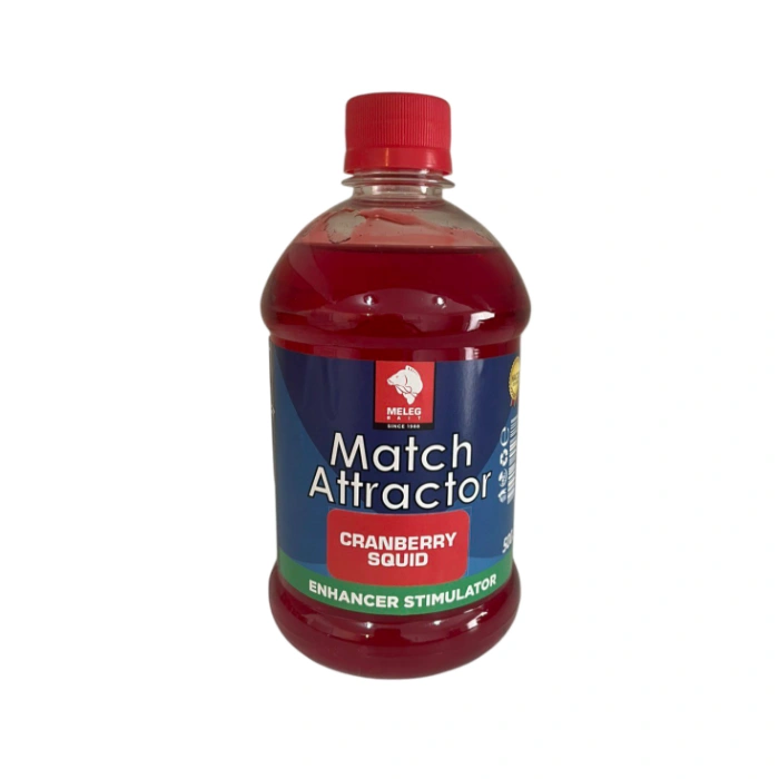 Match Attractor Meleg Bait 500ml Cranberry Squid tečni atraktor za pecanje za boile i partikle