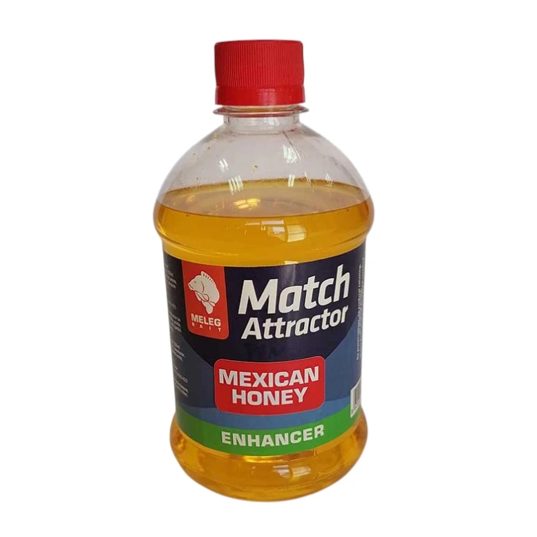 Match Attractor Meleg Bait 500ml Mexican Honey tečni atraktor za pecanje za boile i partikle
