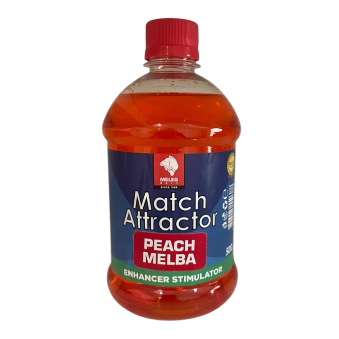Match Attractor Meleg Bait 500ml Peach Melba tečni atraktor za pecanje za boile i partikle