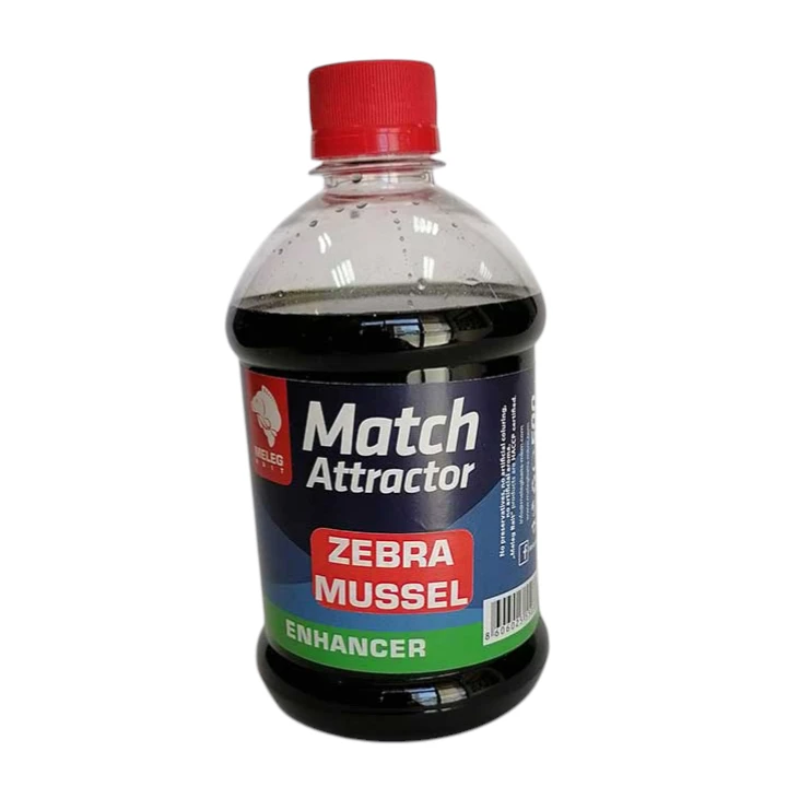 Match Attractor Meleg Bait 500ml Zebra Mussel tečni atraktor za pecanje za boile i partikle