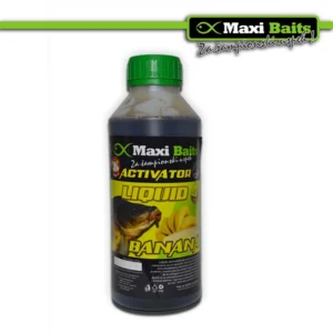 Maxi Baits Liquid Activator 250ml - Banana