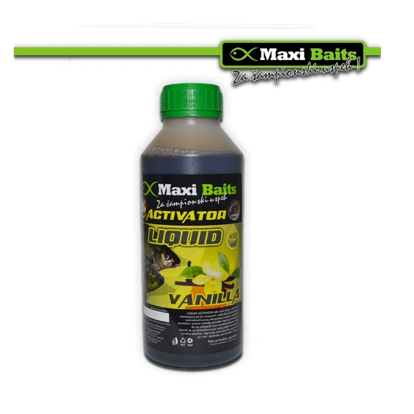 Maxi Baits Liquid Activator 250ml - Vanila