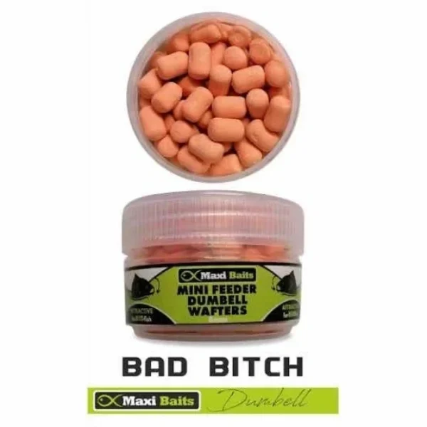 Maxi Baits Mini Wafter Dumbell 25g - Bad Bitch (1) Maxi Baits Mini Wafter Dumbell 25g - Bad Bitch (1)