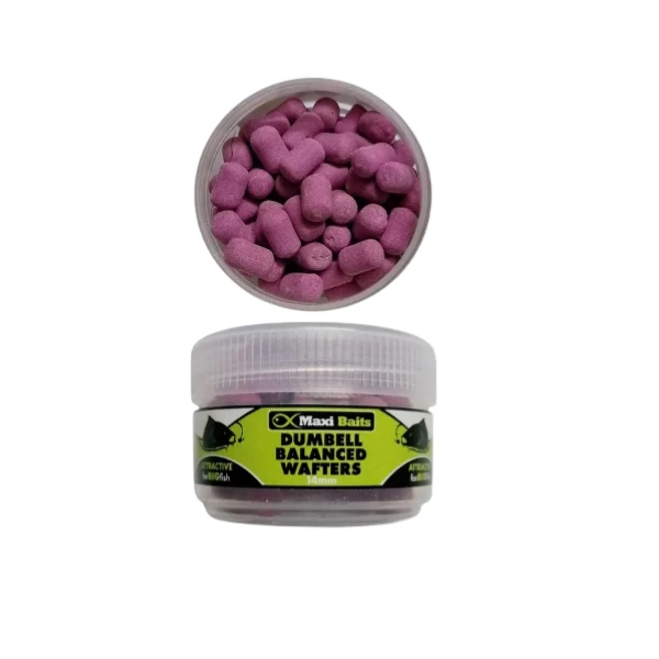 Maxi Baits Mini Wafter Dumbell 25g - Cranberry