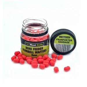 Maxi Baits Mini Wafter Dumbell 25g vafteri za pecanje, prirodni i balansirani mamci za šarana