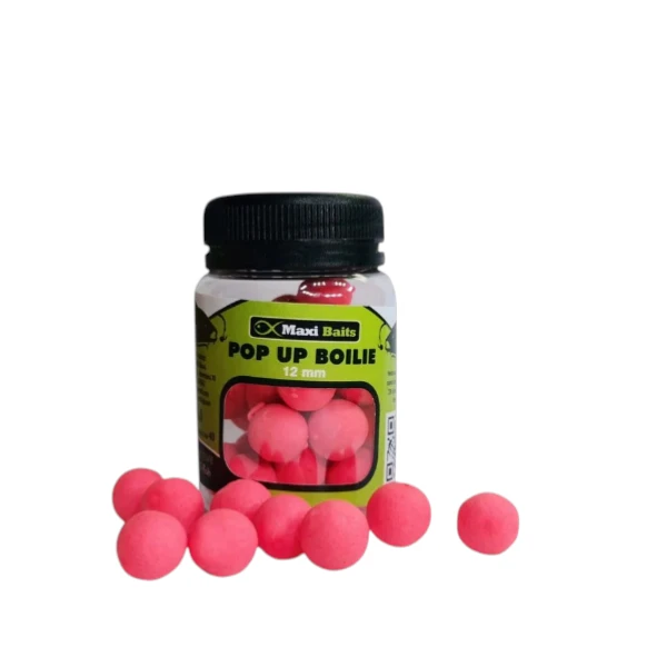 Maxi Baits Pop Up 30g boile za ribolov šarana, prirodne i dugotrajno plutajuće