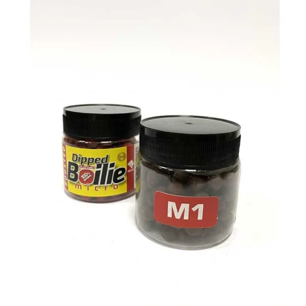 Micro Boosted Boile Meleg Baits 10mm – M1, mikro boile za pecanje tretirane atraktivnim aromama i aditivima.