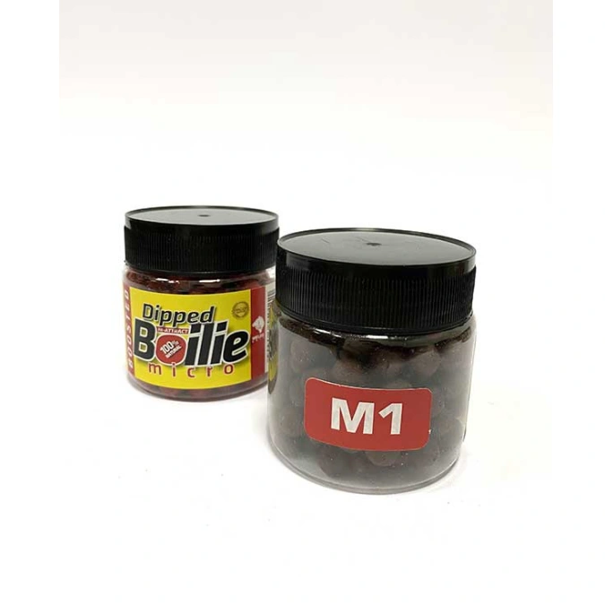 Micro Boosted Boile Meleg Baits 10mm – M1, mikro boile za pecanje tretirane atraktivnim aromama i aditivima.