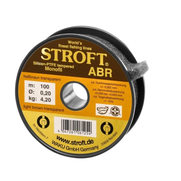 Najlon Stroft ABR 100m za predvez i feeder predvez, visoka otpornost na habanje.