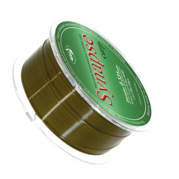 Najlon Synapse Carp Katran 0,331mm Najlon Katran Synapse Carp 300m maslinasto zeleni šaranski najlon za carp ribolov.
