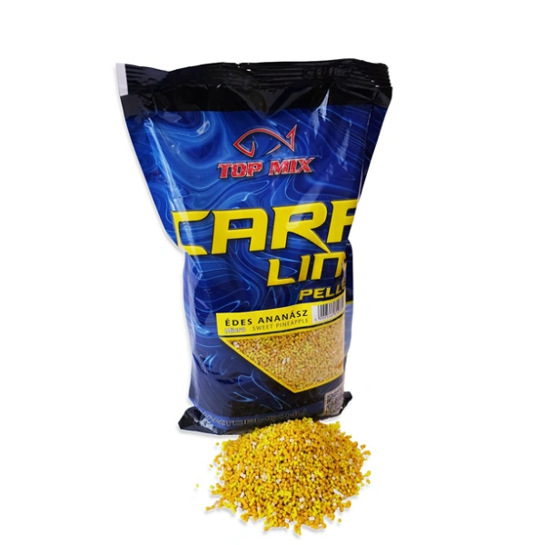 Top Mix Micro Carp Line Edes Ananas 4 mm peleti za pecanje, atraktivne fluo boje, bogate esencijalnim sastojcima, za šarana i rečne ribe