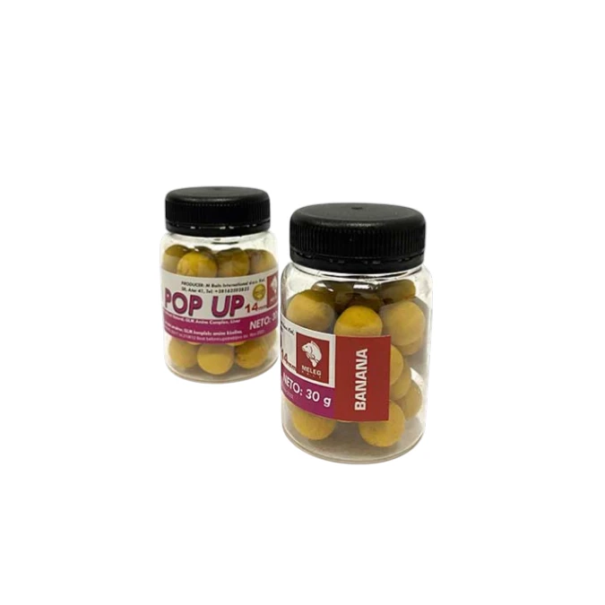 Pop Up Boile Meleg Bait 10/14 mm 30g Banana plutajući šaranski mamac
