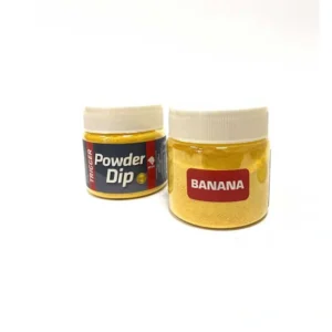 Powder Dip Meleg Baits 100g - Banana Powder Dip Meleg Baits 100g – Banana, praškasti dip za boile i PVA prezentaciju.