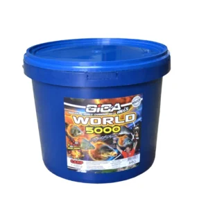 Prihrana Gica Mix World 5000 River Sir – 5kg, hrana za ribolov i pecanje u kanti, aroma sira, pogodna za rečne ribe i višednevni ribolov, Gica Mix