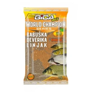 Primama Gica Mix Babuška-Deverika- Linjak Vanila 750g Primama Gica Mix Babuška-Deverika-Linjak Vanila 750g, hrana za ribolov i pecanje, aroma vanile, efikasna za babušku, deveriku i linjaka, Gica Mix
