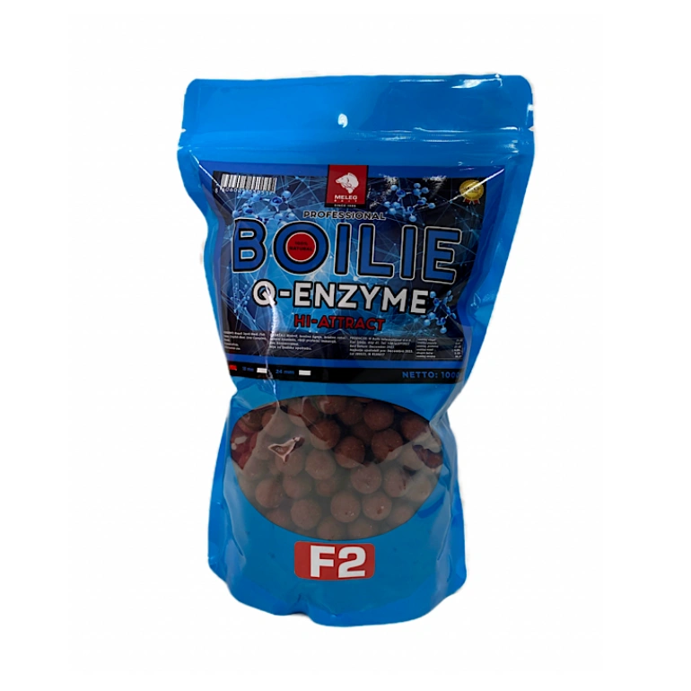 Q Enzyme Competition Boile Meleg Baits 14/18mm – F2, dipovane takmičarske boile za pecanje.