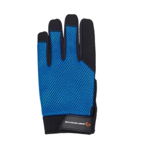 Savage Gear Aqua Mesh rukavice L Sea Blue rukavice za pecanje sa punim prstima, brzosušeće i sa ojačanim dlanovima