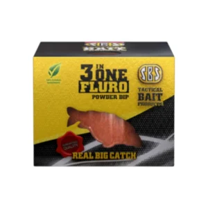 SBS 3 in 1 Fluro Powder Dip M1 175g dip za boile i ribolov sa aromatičnim i Fluoro prahom za šarana
