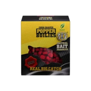 SBS Corn Shaped Popper Boile 8–10mm, šaranske boile u obliku kukuruza, pop up mamac za šaranski ribolov.