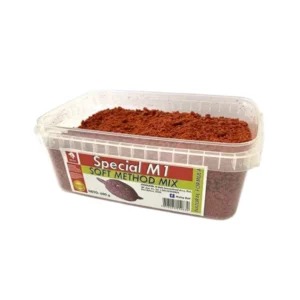 Soft Method Mix Meleg Bait 600g – M1, vlažni pelet za carp ribolov sa podižućim česticama