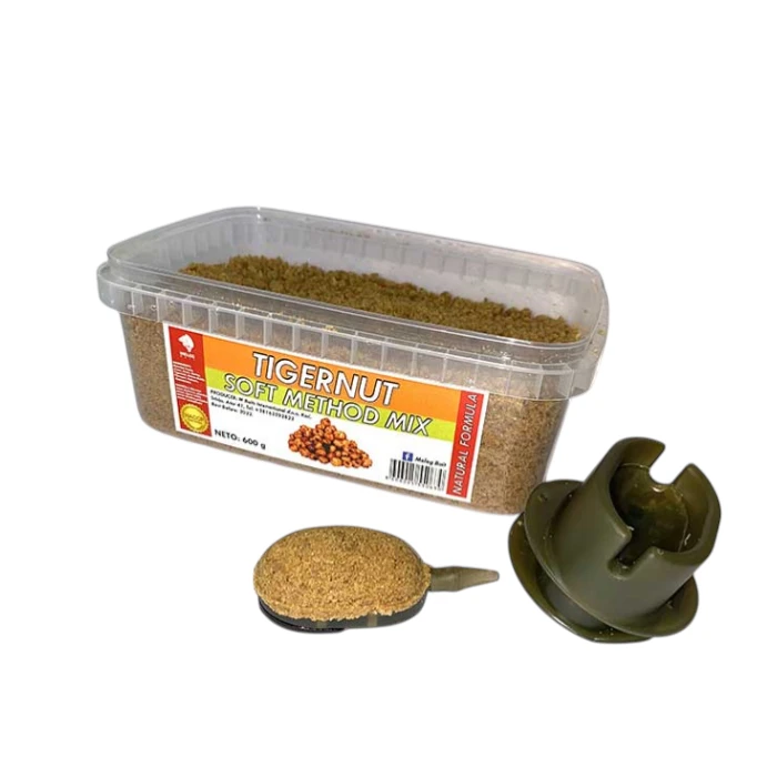 Soft Method Mix Meleg Bait 600g – Tiger Nut, vlažni pelet za carp ribolov sa podižućim česticama