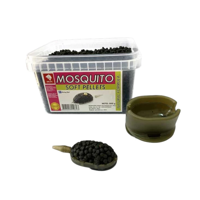 Soft Pellet Meleg Bait 800g – Mosquito, mekani pelet za carp ribolov i Method Feeder