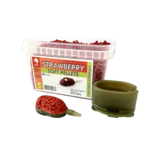 Soft Pellet Meleg Bait 800g – Strawberry, mekani pelet za carp ribolov i Method Feeder