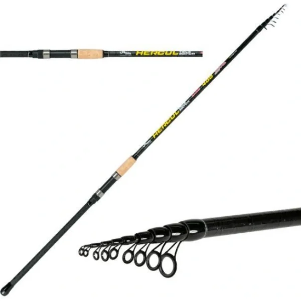 Štap Fil Fishing Hercul Match 4 m, 20-80 gr Telematch štap Fil Fishing Hercul Match 4m 20–80g, 30T karbon, SIC sprovodnici, Filex nosač mašinice, telematch štapovi, štapovi za pecanje, telematch.